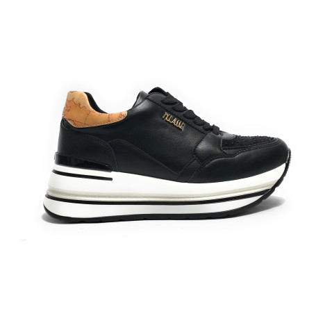 Sneaker donna Alviero Martini 1A Classe ecopelle black D26PC05 Z 1317 301E