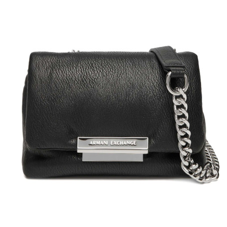 Borsa donna a tracolla Armani Exchange soft nero B26AX26 XW000357 AF17240 UC001