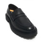 Scarpe uomo Ambitious mocassino fondo alto in pelle nero U26AM08 13737-6583AM