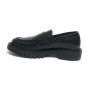 Scarpe uomo Ambitious mocassino fondo alto in pelle nero U26AM08 13737-6583AM