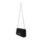 Borsa donna Love Moschino a spalla/ tracolla trapuntata nero/silver B26MO121 JC4079