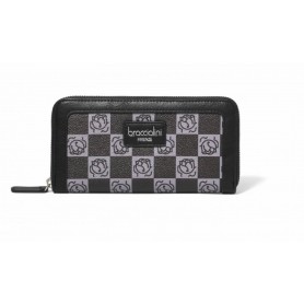 Portafoglio zip around Braccialini Monorange nero A23BR02 B16290