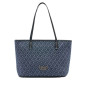 Borsa donna Liu-jo Evrim Tote S jacquard dress blue BS26LJ07 AA6071 T379A
