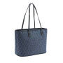 Borsa donna Liu-jo Evrim Tote S jacquard dress blue BS26LJ07 AA6071 T379A