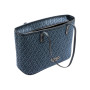 Borsa donna Liu-jo Evrim Tote S jacquard dress blue BS26LJ07 AA6071 T379A