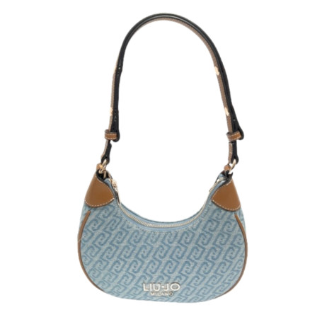 Borsa donna Liu-jo Evrim hobo S dusty blue BS26LJ05 AA6072 T379A