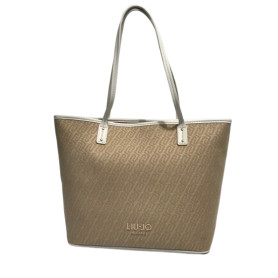 Borsa donna Liu-jo Evrim Tote jacquard naturale BS26LJ10 AA6070 T378A