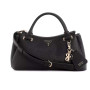 Borsa donna Guess a mano/ tracolla Evie satchel 3 comparti black BS26GU19 BG966406