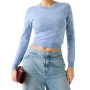Maglione donna Guess strass logo ES26GU06 W6RR66Z3JD2 G7FI