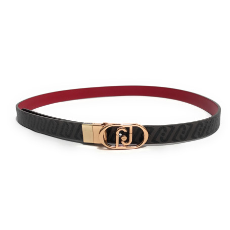 Cintura donna Liu-Jo reversibile hips belt testa di moro CS26LJ01 AA6239 ES035