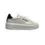 Scarpe Love Moschino sneaker Eclipse 50 in pelle bianco/ nero DS26MO01 JA15065G1OIAH10A