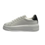 Scarpe Love Moschino sneaker Eclipse 50 in pelle bianco/ nero DS26MO01 JA15065G1OIAH10A