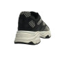 Scarpe Love Moschino sneaker Stardust 60 in pelle nero/ bianco DS26MO05 JA15446G1OIQ600A