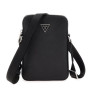Borsa Guess tracolla uomo certosa xbody flat saffiano black UBS26GU16 HMECSAP3381-BLA