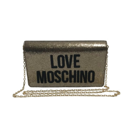 Borsa donna Love Moschino a spalla/tracolla in ecopelle oro BS26MO06 JC4104PP1OLK0901
