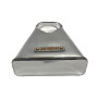 Borsa donna Love Moschino shopper a spalla in ecopelle mirror argento BS26MO08 JC4134PP1OLP0902