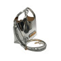 Borsa donna Love Moschino a mano/tracolla in ecopelle mirror argento BS26MO09 JC4133PP1OLP0902