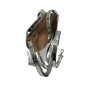 Borsa donna Love Moschino a mano/tracolla in ecopelle mirror argento BS26MO09 JC4133PP1OLP0902