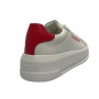 Scarpe Love Moschino sneaker Eclipse 50 in pelle bianco/ rosso DS26MO06 JA15065G1OIAH10C