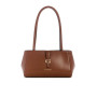 Borsa donna Guess Carrie shoulder satchel cognac BS26GU84 VG989608