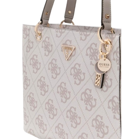 Borsa Guess Noelle II tote dark taupe logo BS26GU94 SO967225