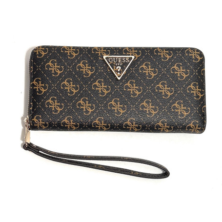 Portafoglio donna Guess Laurel II slg brown logo AS26GU18 QL7459146
