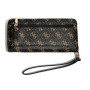 Portafoglio donna Guess Laurel II slg brown logo AS26GU18 QL7459146