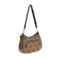 Borsa donna Guess Noelle II latte logo/brown BS26GU100 SO967218