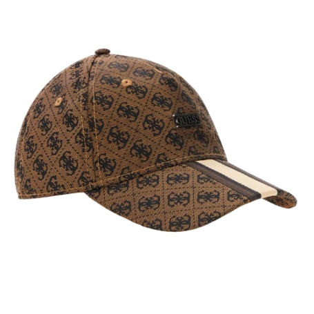 Cappello Baseball unisex Guess London marrone con logo 4G CS26GU03 AM9594POL01