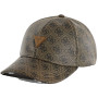 Cappello Baseball unisex Guess Milano marrone/nero logo 4G CS26GU10 AM9546POL01