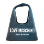 Borsa donna Love Moschino hobo a mano/ spalla in denim blu BS26MO39 JC4059PP1OLG170A