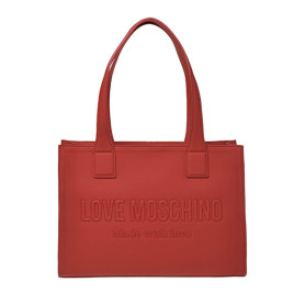 Borsa donna Love Moschino shopper in ecopelle rosso BS26MO51 JC4045PP1OLE0500