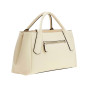 Borsa donna Guess a mano/ tracolla Brooke high society satchel white BS26GU107 BG989706