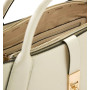 Borsa donna Guess a mano/ tracolla Brooke high society satchel white BS26GU107 BG989706
