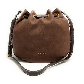 Borsa Liu-jo a secchiello bucket Ginesa mocha BS26LJ36 AA6085 E1116