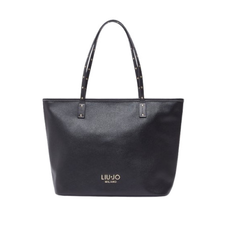 Borsa donna Liu-jo Evrim Tote M nero BS26LJ48 AA6070 E1012
