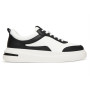 Scarpe uomo Guess sneaker Elbano logo in pelle ed ecopelle white/black US26GU04 FMFONAELL12