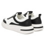 Scarpe uomo Guess sneaker Elbano logo in pelle ed ecopelle white/black US26GU04 FMFONAELL12