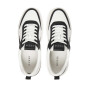 Scarpe uomo Guess sneaker Elbano logo in pelle ed ecopelle white/black US26GU04 FMFONAELL12