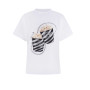 T-shirt donna Guess stampata bianco ES26GU28 W6RI28I3Z14