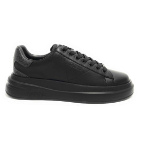 Scarpe uomo Guess sneaker Elba carryover in pelle black US26GU08 FMPVIBLEA12