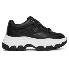 Scarpe donna Guess sneaker Runner berrett 4G black DS26GU02 FLFBRTELE12
