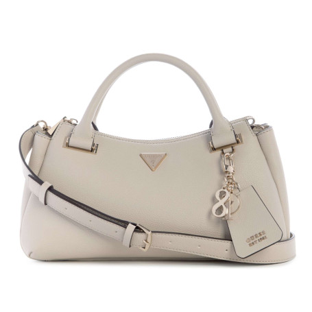 Borsa donna Guess a mano/ tracolla Evie satchel 3 comparti light taupe BS26GU110 BG966406