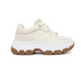 Scarpe donna Guess sneaker Berrett 4G logo peony cream DS26GU03 FLFBRTPEL12