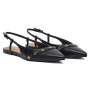 Sandalo donna Guess slingback Dorlee pelle nero DS26GU11 FLPDORLEA05