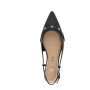 Sandalo donna Guess slingback Dorlee pelle nero DS26GU11 FLPDORLEA05