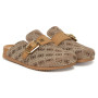Scarpe sabot donna Guess Galavanta beige/brown DS26GU14 FLPGALFAL06