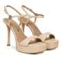 Sandalo Guess Hendora TC 120 in pelle rosa nude DS26GU20 FLPHENLEA03
