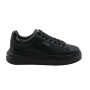 Scarpe  Guess sneaker Elbina 10 in pelle black/ paillettes DS26GU24 FLFE10ELE12
