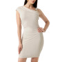 Abito donna Guess vestito Brigitte mini beige ES26GU42 W6GK23K3017 A115